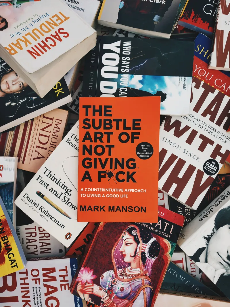 Couverture du livre The Subtle Art Of Not Giving A Fuck